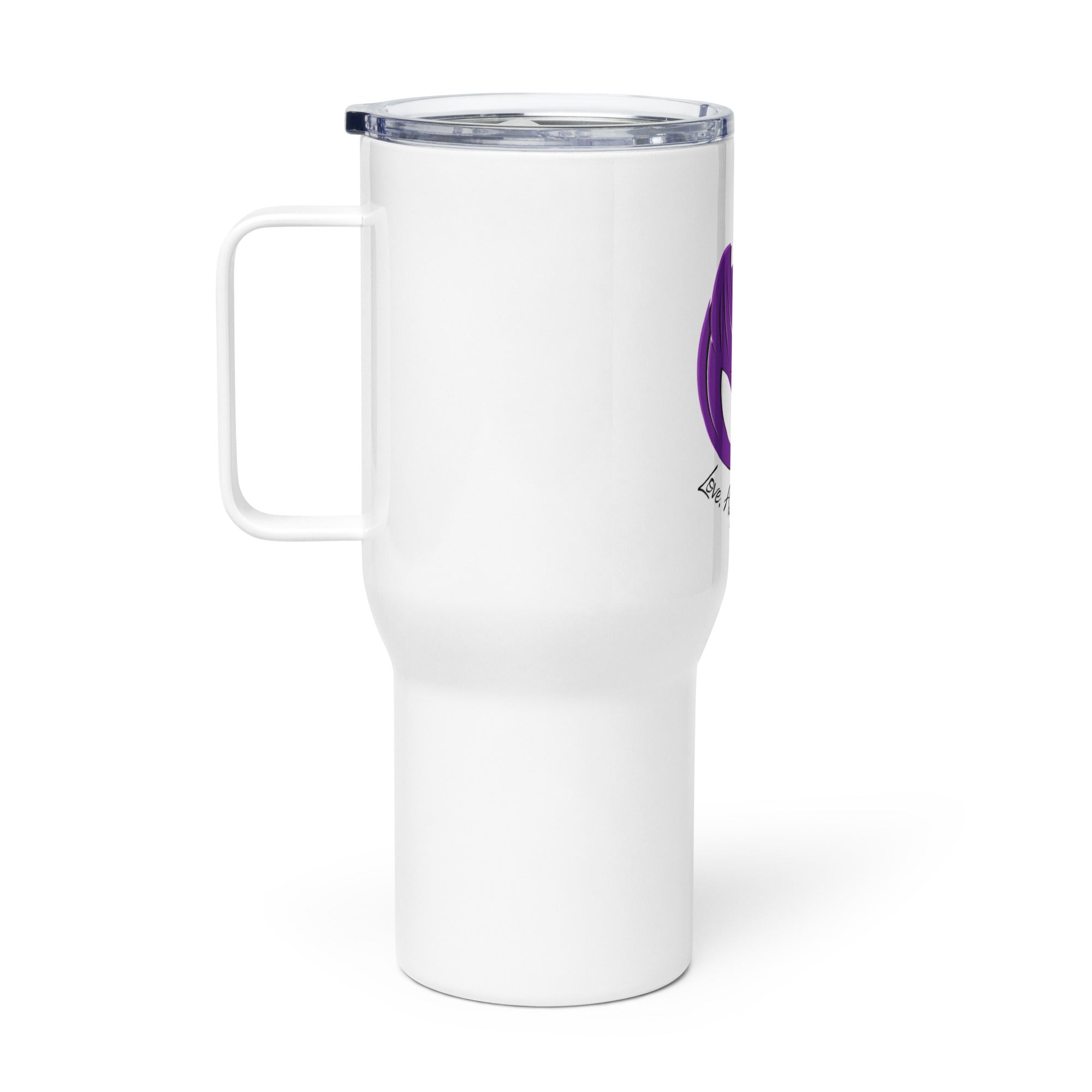 Merch - Travel mug with a handle